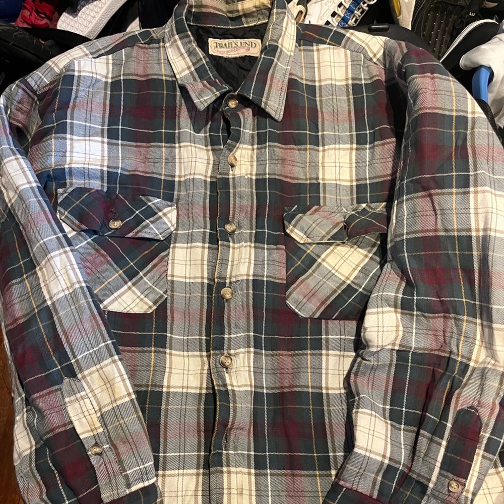 Trail’s End Long Sleeve Flannel Sweatshirt